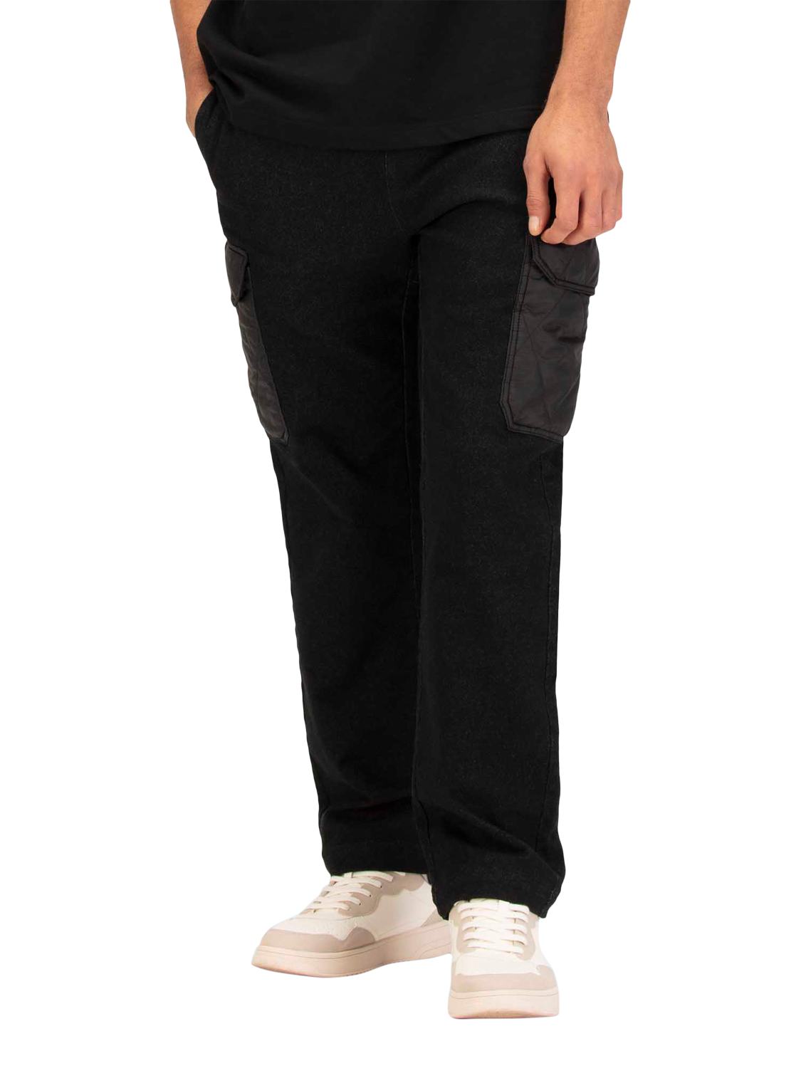 Product image 1 of 7, which shows LUKE 1977 Continental Joggers, Black, S