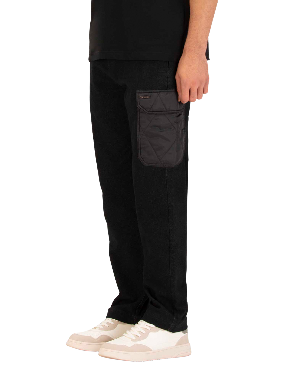 Product image 3 of 7, which shows LUKE 1977 Continental Joggers, Black, S