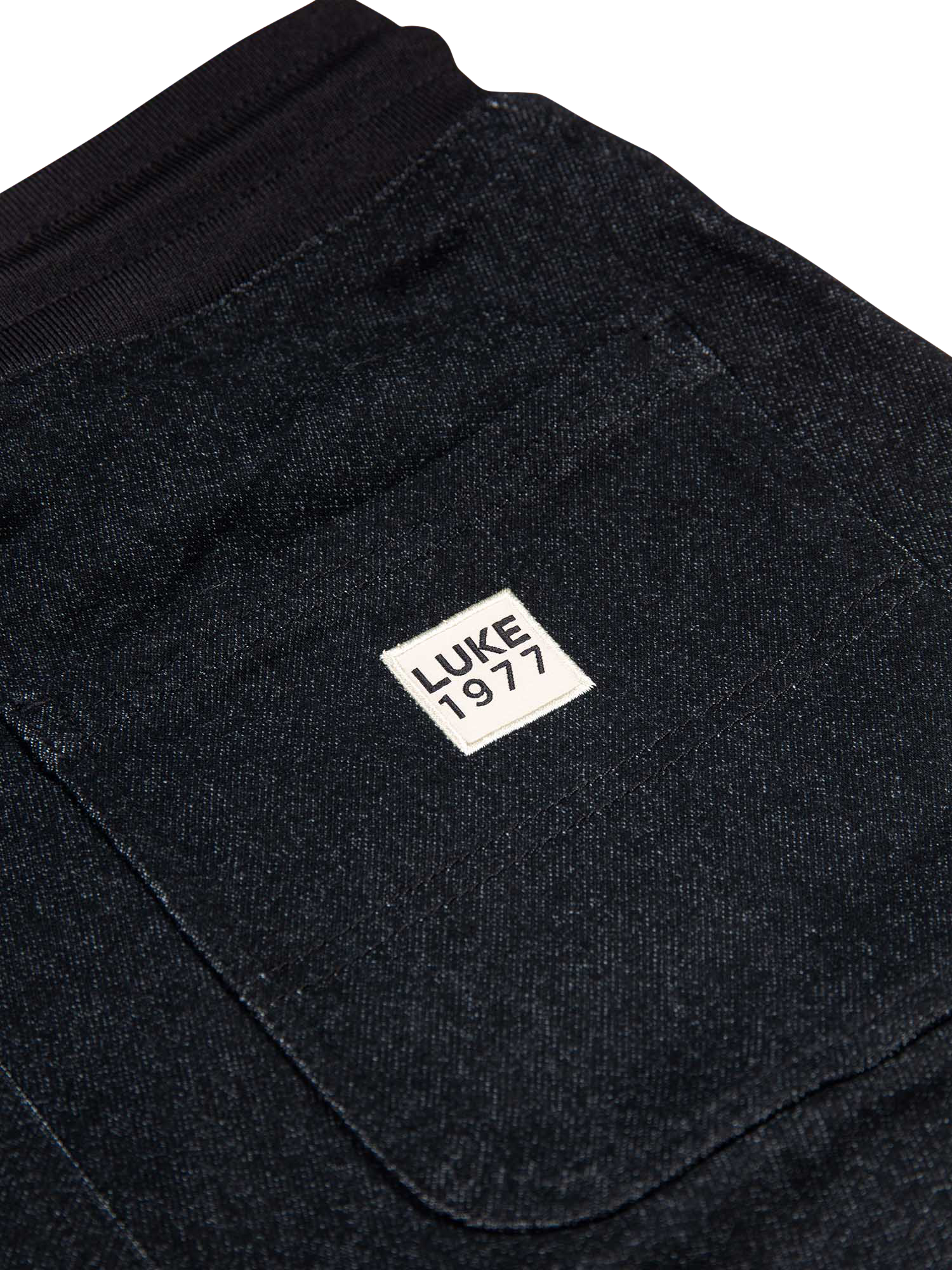 Product image 7 of 8, which shows LUKE 1977 Dowel Carpenter Joggers, Black, S