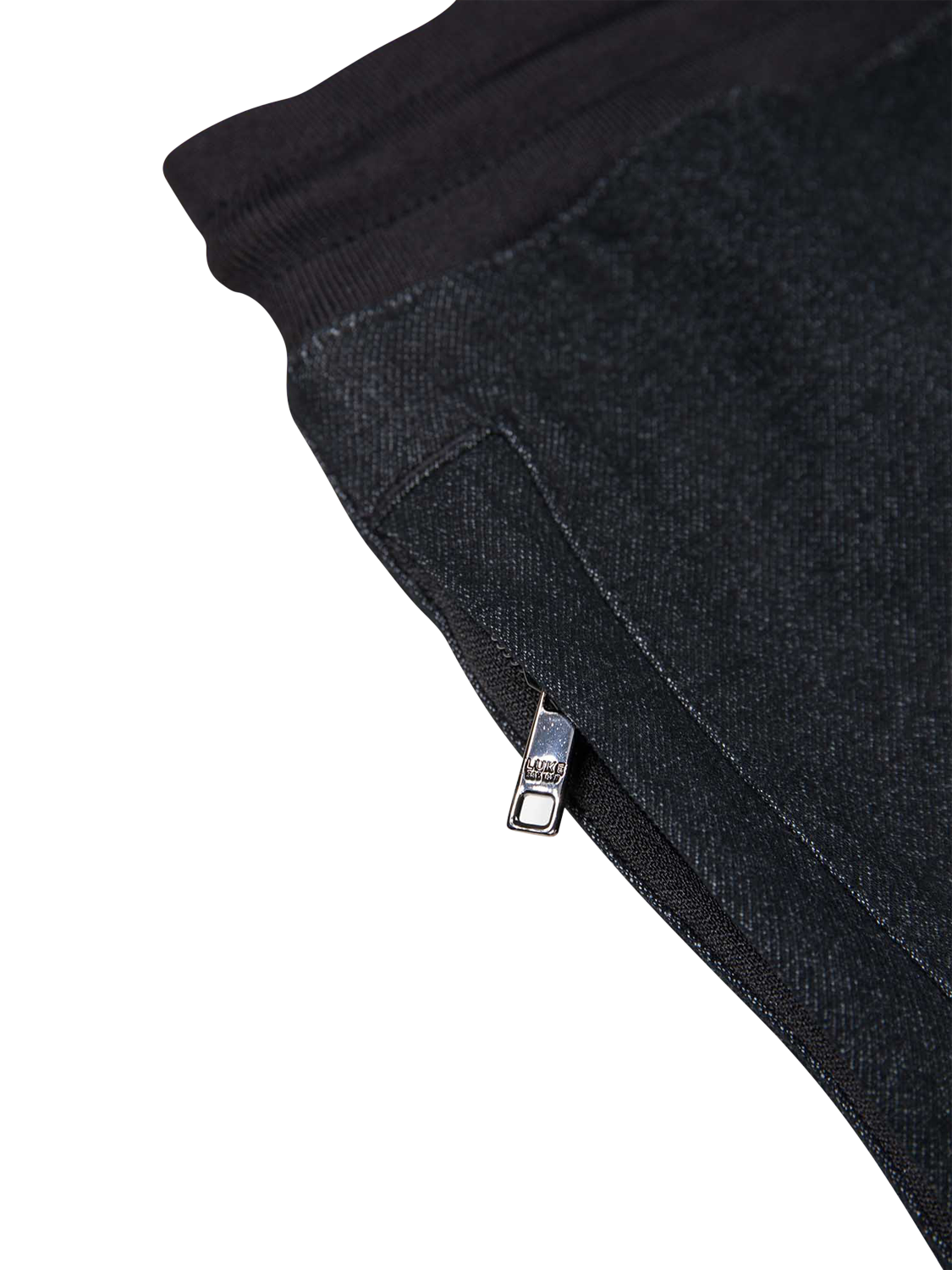 Product image 8 of 8, which shows LUKE 1977 Dowel Carpenter Joggers, Black, S