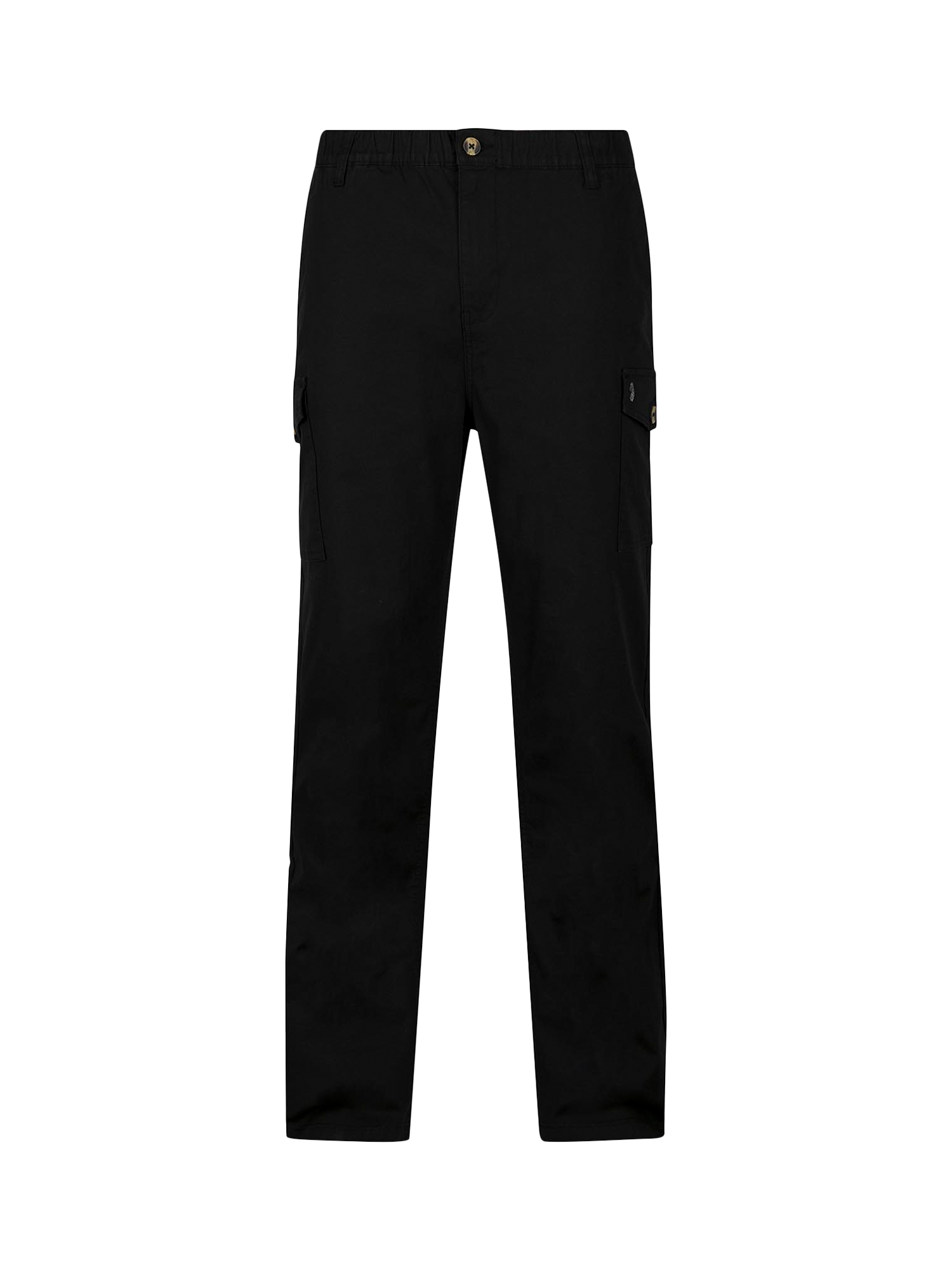 Product image 4 of 7, which shows LUKE 1977 Relaxed Future Cargo Trousers, Black, S