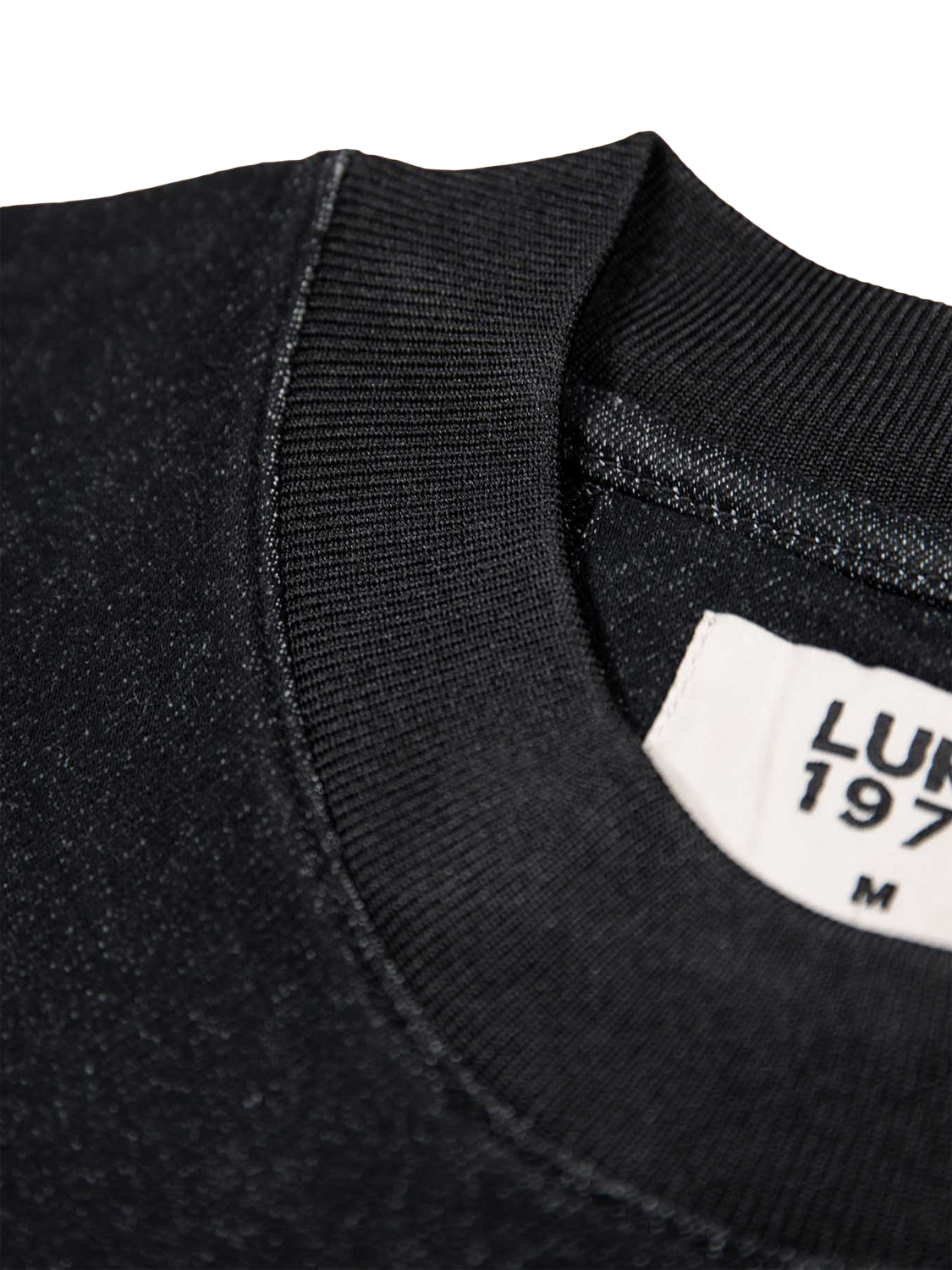 Product image 6 of 8, which shows LUKE 1977 Dovetail Carpenter Oversized T-Shirt, Black, S