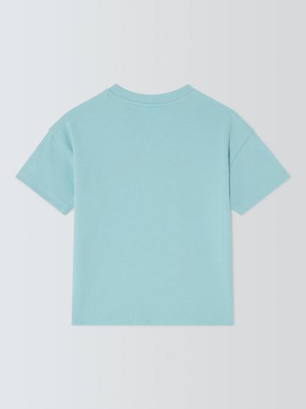 John Lewis Baby El Sol T-Shirt, Blue - view 2, Blue
