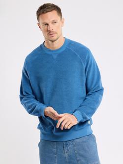 Armor Lux Cotton Raglan Sleeve Sweatshirt, Dark Blue, Dark Blue