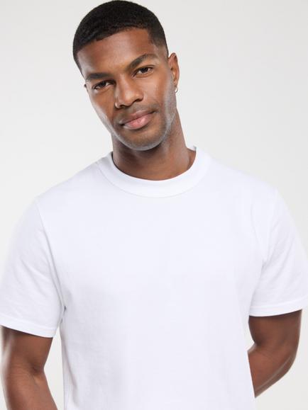 Armor Lux Cotton Regular Fit Short Sleeve T-Shirt, Blanc - view 2, Blanc