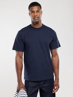 Armor Lux Cotton Regular Fit Short Sleeve T-Shirt, Navire, Navire