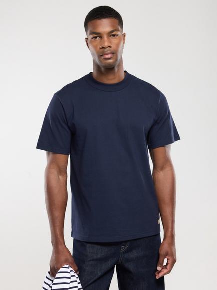 Armor Lux Cotton Regular Fit Short Sleeve T-Shirt, Navire, Navire