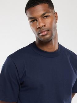 Armor Lux Cotton Regular Fit Short Sleeve T-Shirt, Navire - view 2, Navire