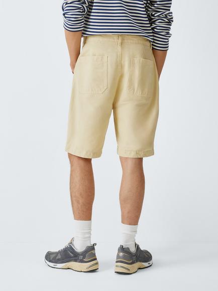 Armor Lux Canvas Chino Shorts, Gravel - view 2, Gravel