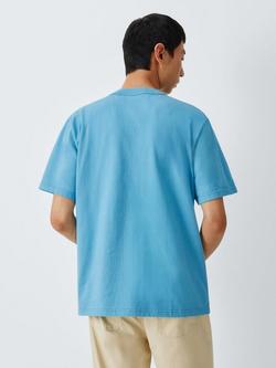 Armor Lux Cotton Regular Fit Short Sleeve T-Shirt, Waterfall - view 2, Waterfall