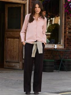 Baukjen Fera Wool Blend Trousers, Dark Plum - view 2, Dark Plum