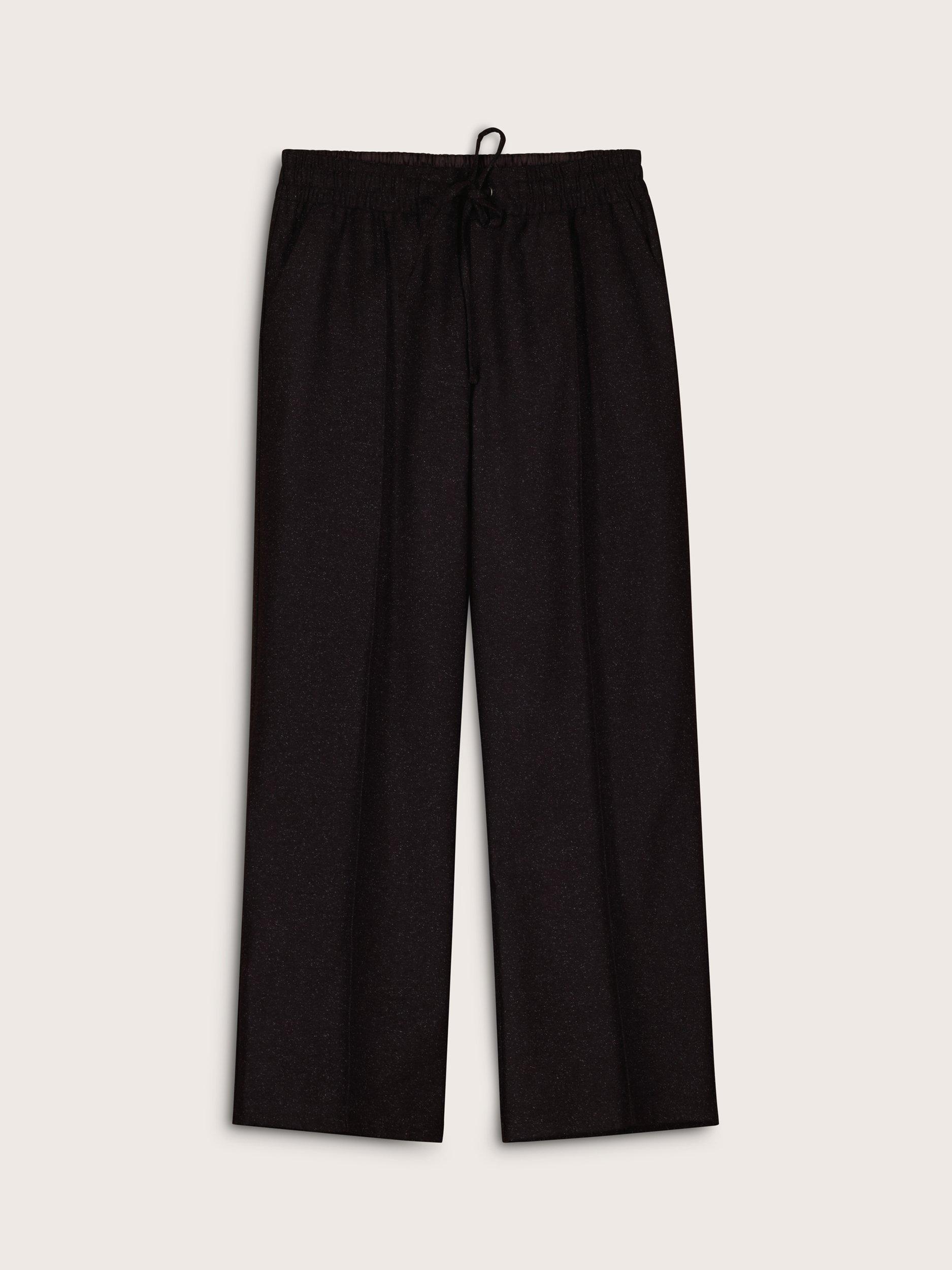 Product image 4 of 5, which shows Baukjen Fera Wool Blend Trousers, Dark Plum, 10