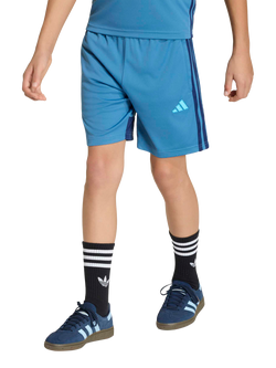 adidas Kids' Tiro 25 Essentials Football Shorts, Dusky Ink/ Dark Blue, Dusky Ink/ Dark Blue