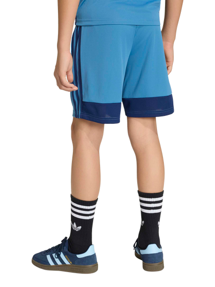 adidas Kids' Tiro 25 Essentials Football Shorts, Dusky Ink/ Dark Blue - view 2, Dusky Ink/ Dark Blue