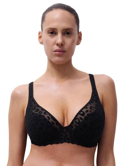 Chantelle Girls Plunge T-Shirt Bra, Black