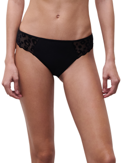 Chantelle Girls Brazilian Knickers, Black, Black