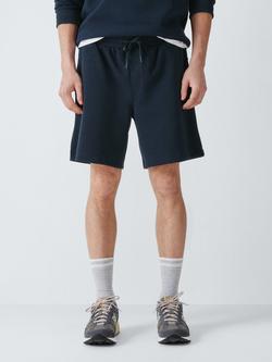 John Lewis Pique Knit Shorts, Navy, Navy