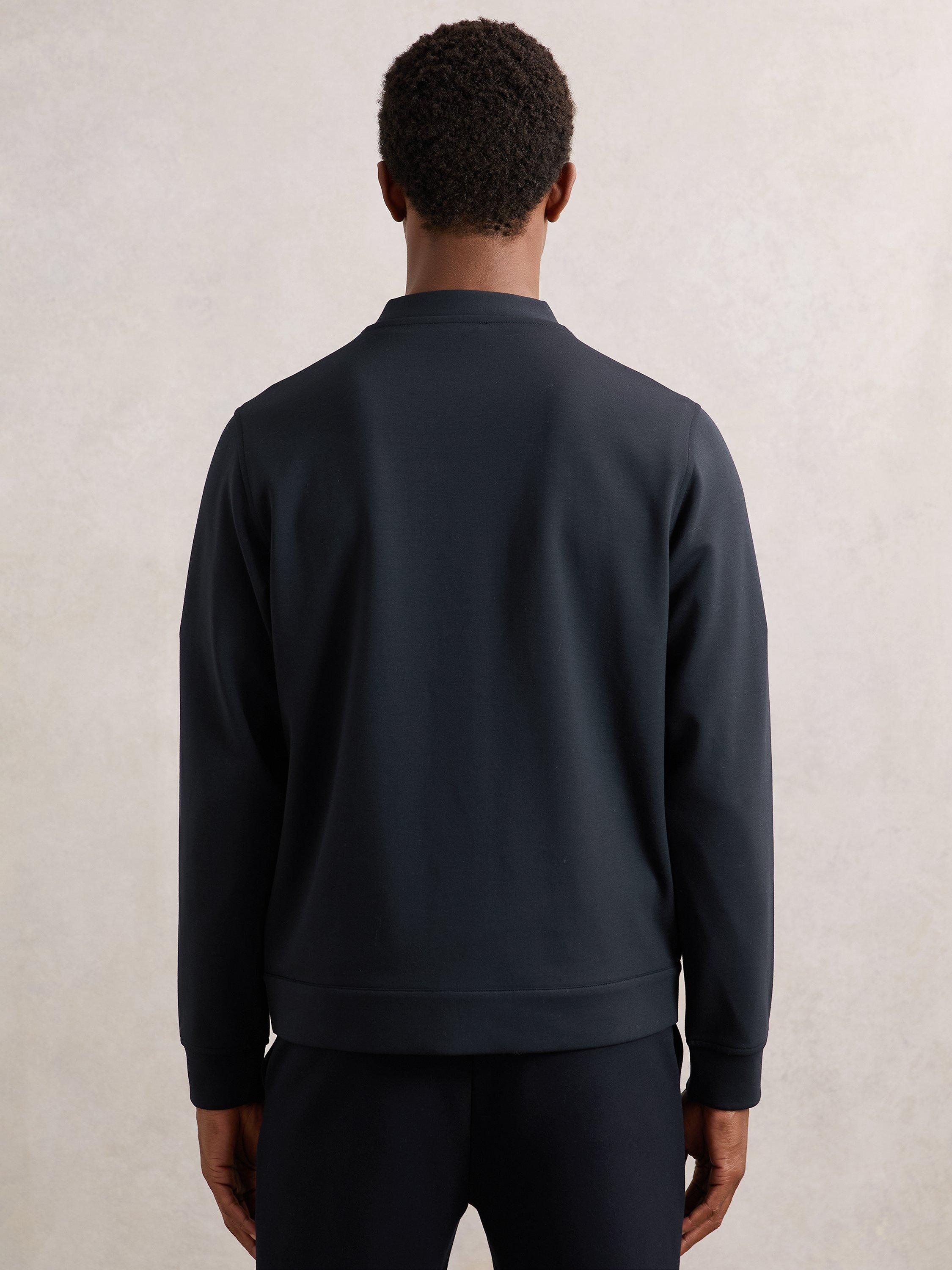 Product image 5 of 5, which shows Reiss Casson Cardigan, Navy, XS