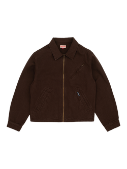 Dubbleware Cropped Work Jacket, Chocolate Plum, Chocolate Plum