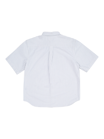 Dubbleware Cotton Regular Fit Big Stripe Shirt, Big Stripe - view 2, Big Stripe