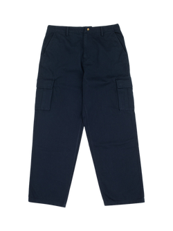 Dubbleware Cotton Cargo Trousers, Dark Navy, Dark Navy