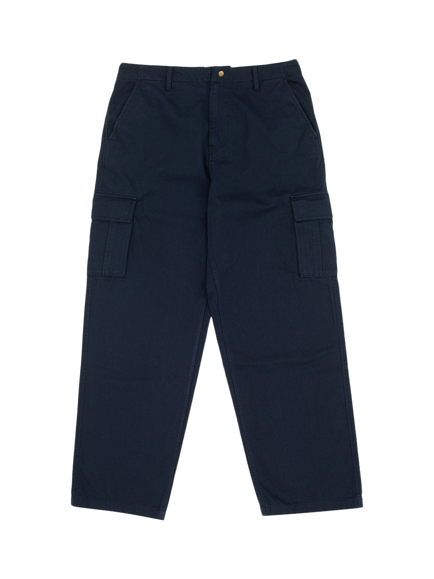Dubbleware Cotton Cargo Trousers, Dark Navy, Dark Navy