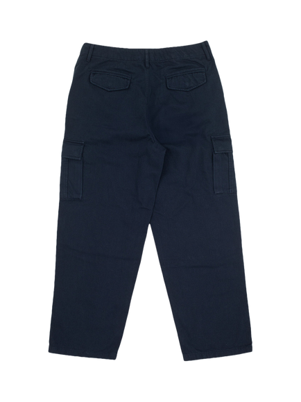 Dubbleware Cotton Cargo Trousers, Dark Navy - view 2, Dark Navy
