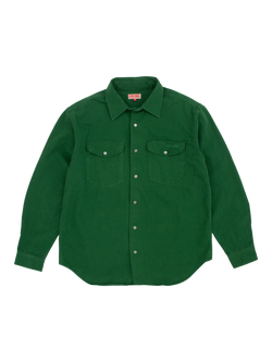 Dubbleware Cotton Regular Fit Shirt, Dark Green, Dark Green
