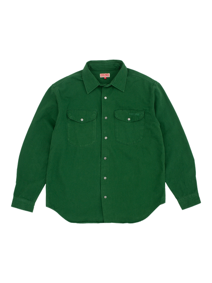 Dubbleware Cotton Regular Fit Shirt, Dark Green, Dark Green