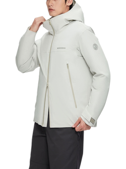 Bosideng Hooded Wind Stopper Jacket, Grey Stone, Grey Stone