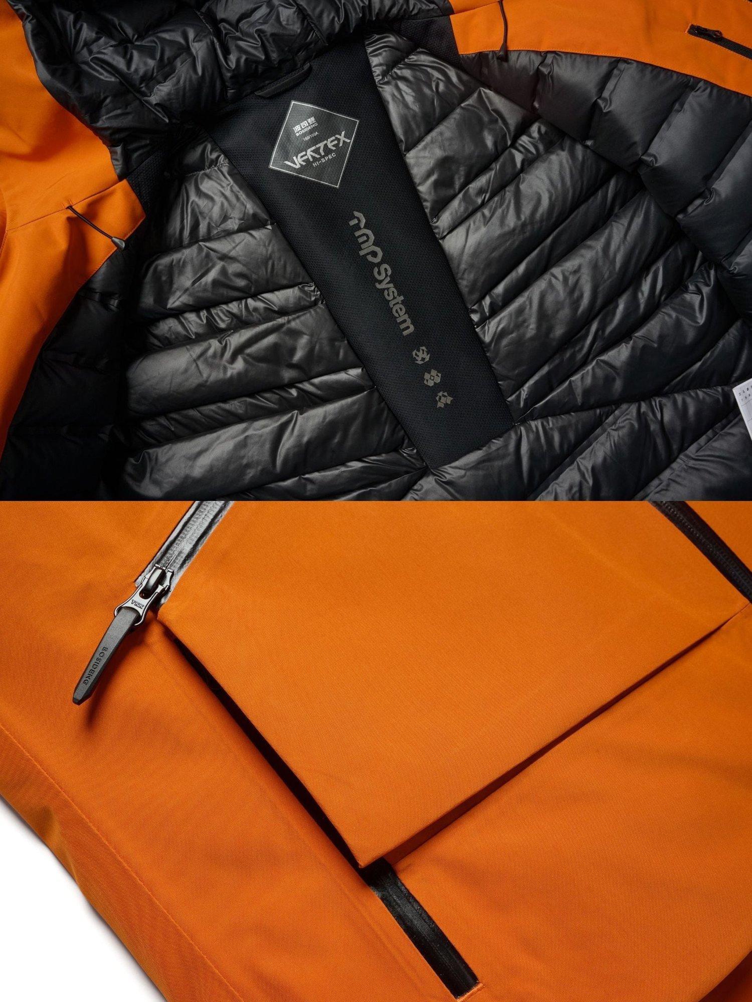 Product image 6 of 7, which shows Bosideng Vertex Goose Down Functional Jacket, Pale Orange, M