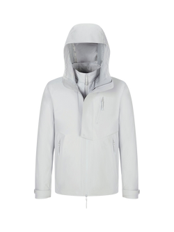 Bosideng Short Goose Down Mac - view 2, Grey