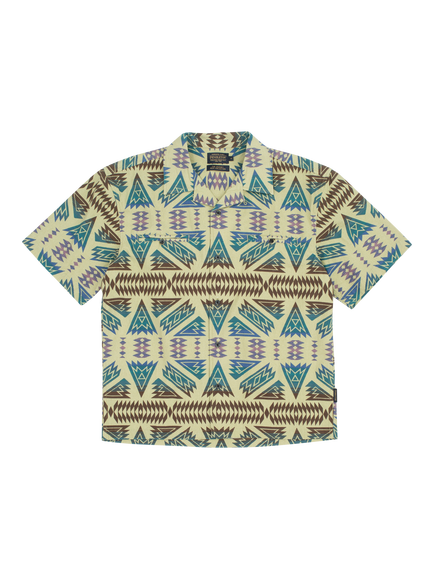 Pendleton Cotton Regular Fit Bandana Print Camp Collar Shirt, Ponderosa