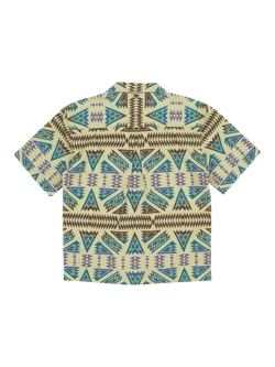 Pendleton Cotton Regular Fit Bandana Print Camp Collar Shirt - view 2, Ponderosa