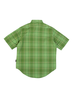 Pendleton Journey West Cotton Regular Fit Check Shirt, Pistachio - view 2, Pistachio