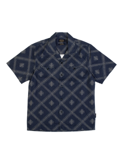 Pendleton Cotton Regular Fit Bandana Print Camp Collar Shirt, Western Bandana