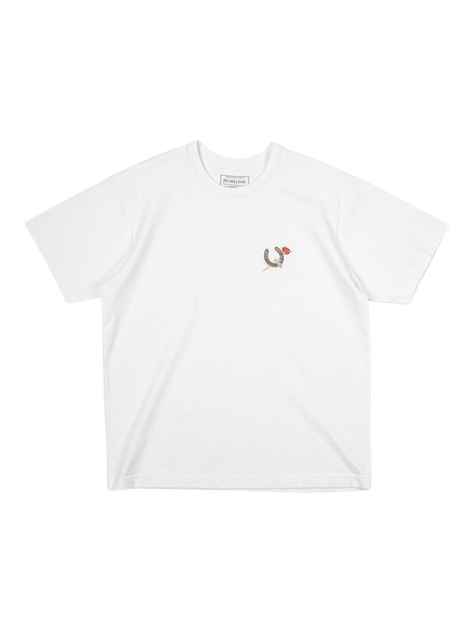 Pendleton Cotton Regular Fit Short Sleeve Horseshoe Graphic T-Shirt, Bright White, Bright White
