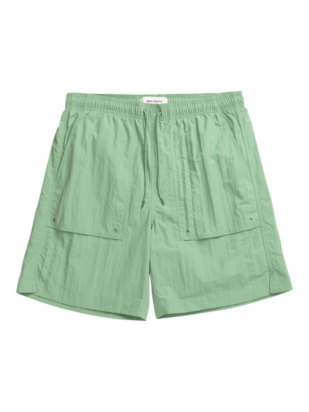 Norse Projects Relaxed Nylon Swim Shorts, Peapod, Peapod