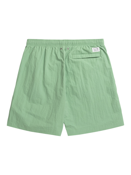 Norse Projects Relaxed Nylon Swim Shorts, Peapod - view 2, Peapod
