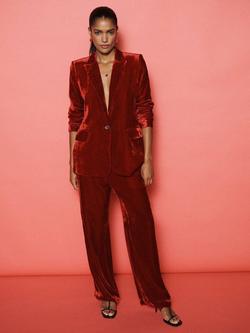 NRBY New May Velvet Jacket, Red