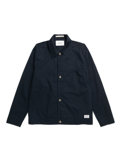 Norse Projects Arresskov Cotton Overshirt, Dark Navy, Dark Navy