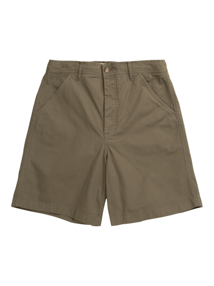 Norse Projects Relaxed Elasticated Waist Shorts, Olive Night, Olive Night