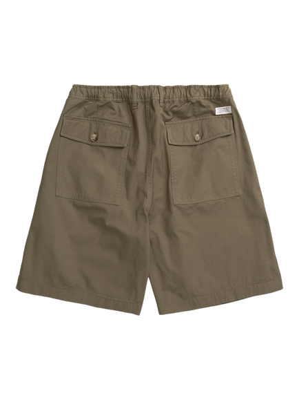 Norse Projects Relaxed Elasticated Waist Shorts, Olive Night - view 2, Olive Night