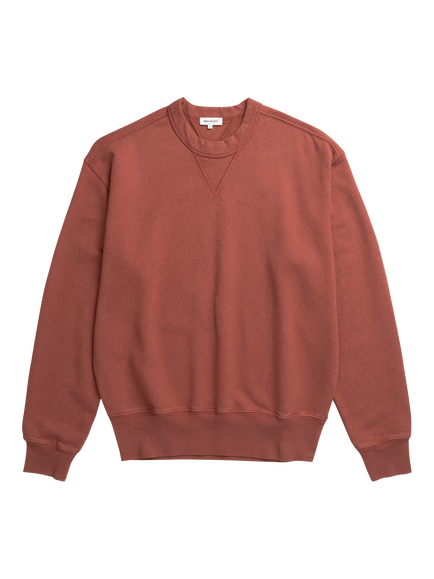 Norse Projects Cotton Linen Blend Sweatshirt, Cowhide, Cowhide