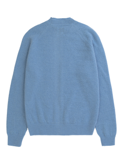 Norse Projects Alpaca Wool Blend Sweater, Bel Air Blue - view 2, Bel Air Blue