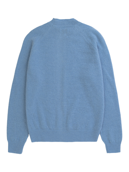 Norse Projects Alpaca Wool Blend Sweater, Bel Air Blue - view 2, Bel Air Blue
