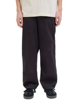 Jack & Jones Kids' Alex Twill Carpenter Trousers, Black - view 2, Black