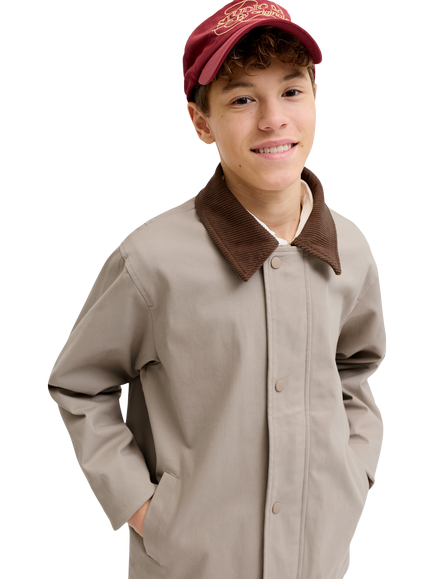 Jack & Jones Kids' Graham Worker Jacket, String - view 2, String