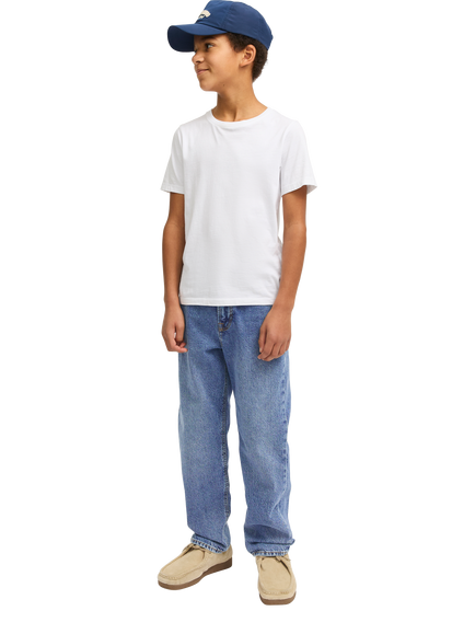 Jack & Jones Kids' Chris Relaxed Jeans, Blue Denim, Blue Denim