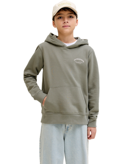 Jack & Jones Kids' Branded Sweatshirt, Vetiver, Vetiver